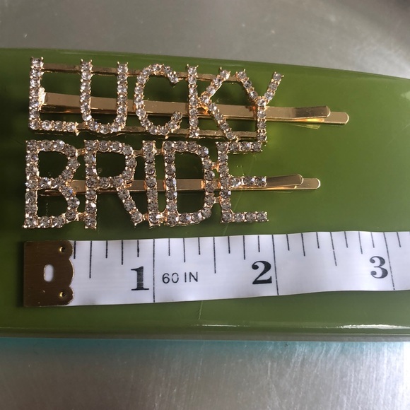 Lucky Bride hair bling pins NWT - Picture 3 of 5